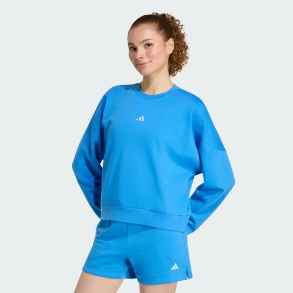 Sudadera Adidas Essentials para mujer con logotipo pequeño Feelcozy-