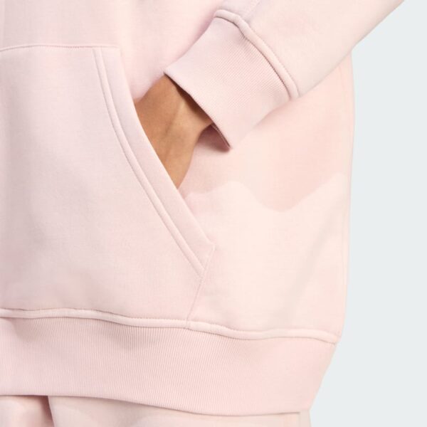 Sudadera con capucha polar oversize  Essentials para mujer-