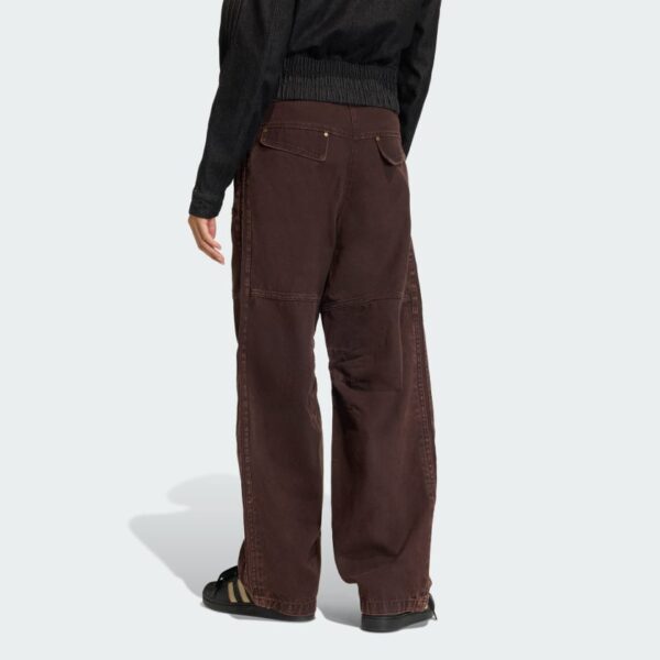 PANTALONES SUELTOS DE LONA ADIDAS MUJER-