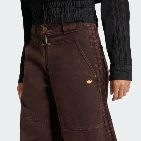 PANTALONES SUELTOS DE LONA ADIDAS MUJER-