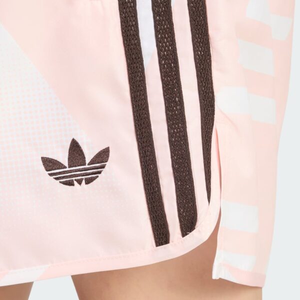Pantalones cortos Adidas para hombre con estampado integral de plátano magullado-