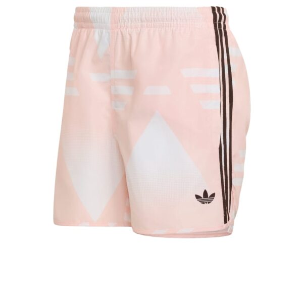 Pantalones cortos Adidas para hombre con estampado integral de plátano magullado-