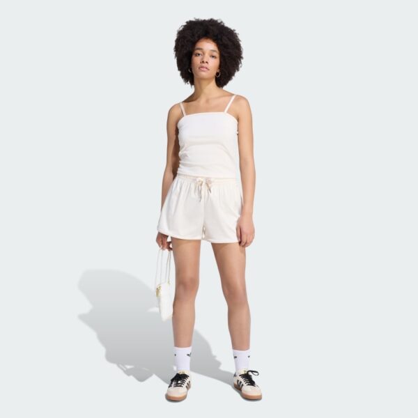 PANTALONES CORTOS SPRINTER JACQUARD PERLA MUJER ADIDAS-
