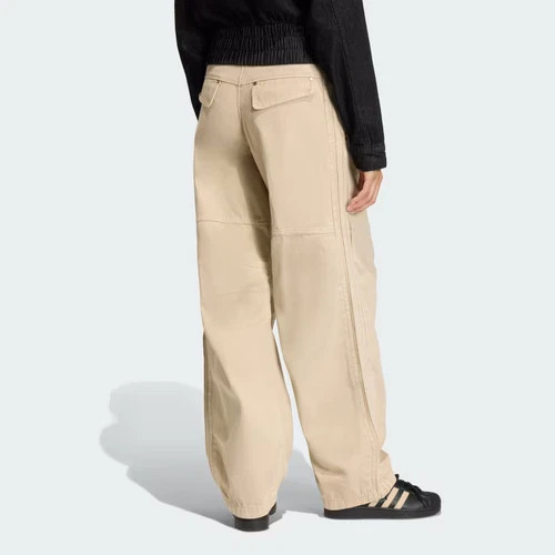 PANTALONES SUELTOS DE LONA ADIDAS MUJER-