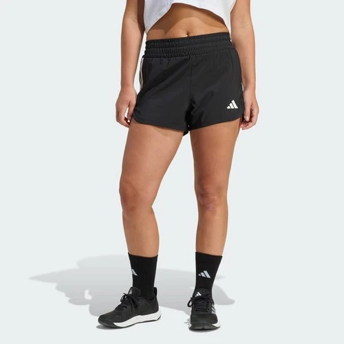 Pantalones cortos de tiro alto tejidos  para mujer Pacer Workout-