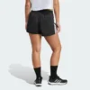 Pantalones cortos de tiro alto tejidos  para mujer Pacer Workout-