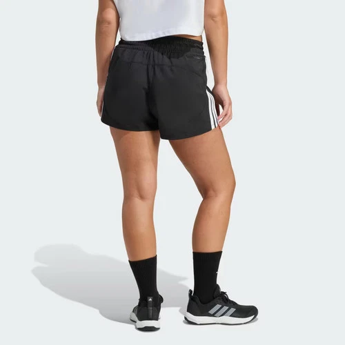 Pantalones cortos de tiro alto tejidos  para mujer Pacer Workout-