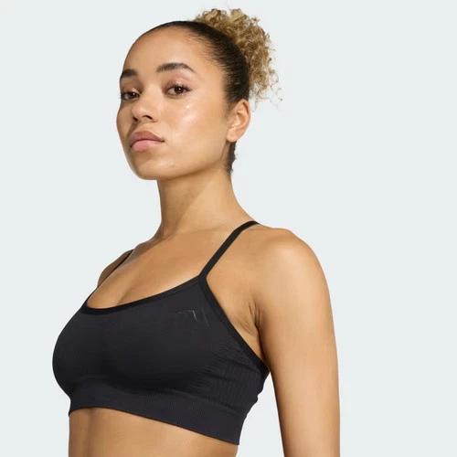 Sujetador tejido soporte ligero  Workout Essentials para mujer-