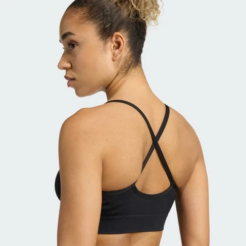 Sujetador tejido soporte ligero  Workout Essentials para mujer-