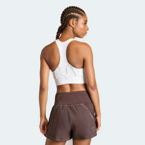 Sujetador de soporte medio con bolsillo para correr Adidas adi365 para mujer-