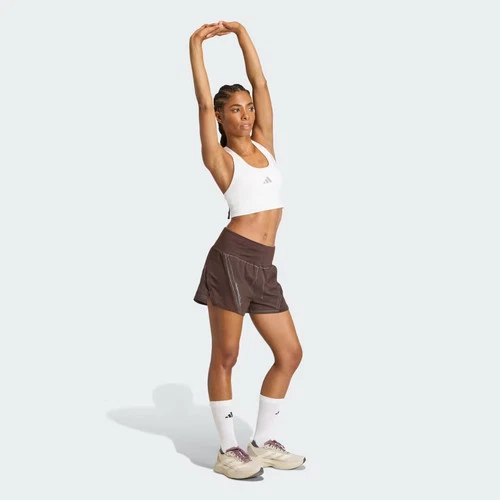 Sujetador de soporte medio con bolsillo para correr Adidas adi365 para mujer-