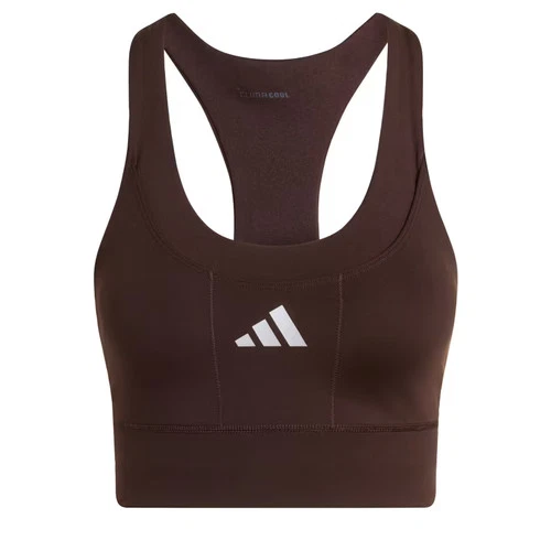 Sujetador de soporte medio con bolsillo para correr Adidas adi365 para mujer-