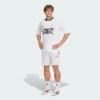 Pantalones cortos de entrenamiento Adidas Lamine Yamal para hombre-
