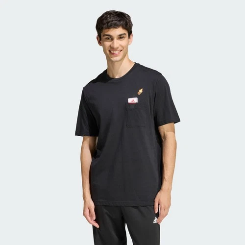 CAMISETA ADIDAS HOMBRE MINI BORDADA BALONCESTO GRÁFICO-