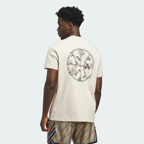 Camiseta Adidas  Juego de Espinas Gráfico-