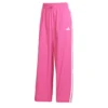 Pantalones de paracaídas tejidos estilo de vida Adidas Essentials 3 bandas para mujer-