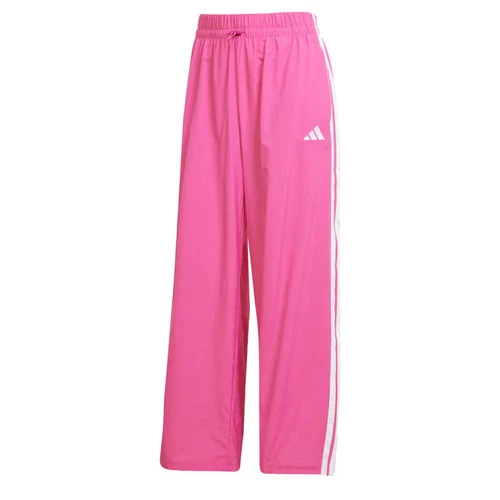 Pantalones de paracaídas tejidos estilo de vida Adidas Essentials 3 bandas para mujer-