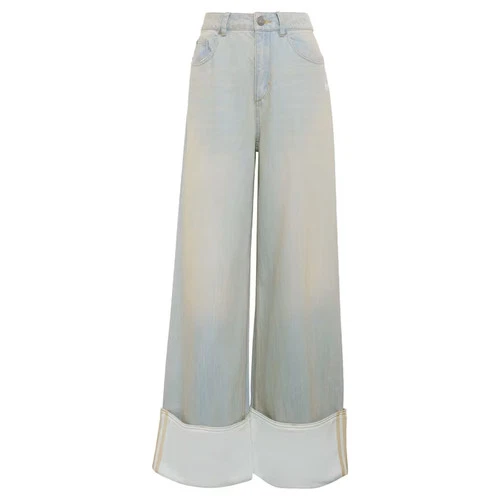 JEANS MUJER ADIDAS VINTAGE PIERNA ANCHA-