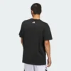 Camiseta gráfica Adidas Hoop Sanctuary para hombre-