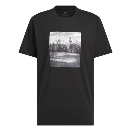Camiseta gráfica Adidas Hoop Sanctuary para hombre-