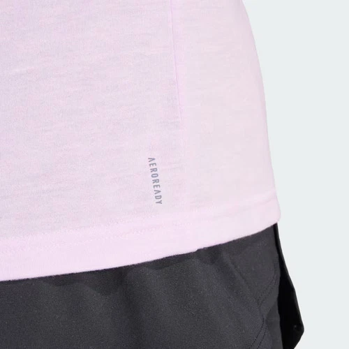 Camiseta Adidas  AEROREADY Train Essentials Marca Mínima Cuello Redondo-