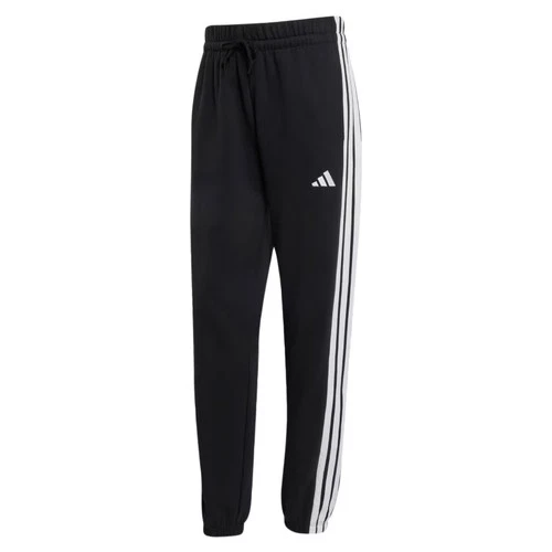 Pantalones con puños de felpa francesa Adidas Essentials de 3 bandas para mujer-