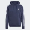Sudadera con capucha  Essentials polar 3 bandas para hombre-