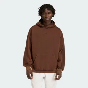 Sudadera con capucha retro lavada Adidas para hombre Premium Essentials-