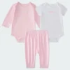 Adidas Niños Adidas Conjunto de 3 Piezas Logo Body y Pantalón-