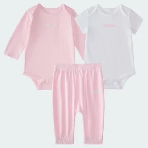 Adidas Niños Adidas Conjunto de 3 Piezas Logo Body y Pantalón-