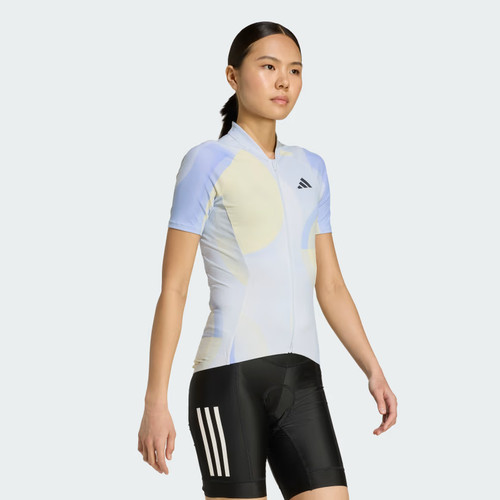 Camiseta deportiva Adidas Essentials para mujer 3 bandas con gráficos ligeros en movimiento-