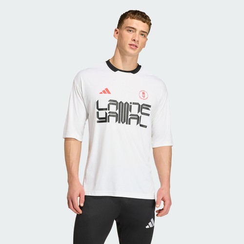 Camiseta de entrenamiento Adidas Lamine Yamal para hombre-