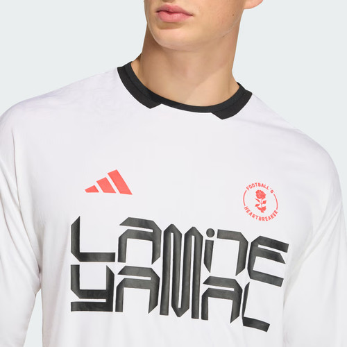 Camiseta de entrenamiento Adidas Lamine Yamal para hombre-