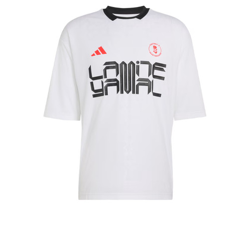 Camiseta de entrenamiento Adidas Lamine Yamal para hombre-