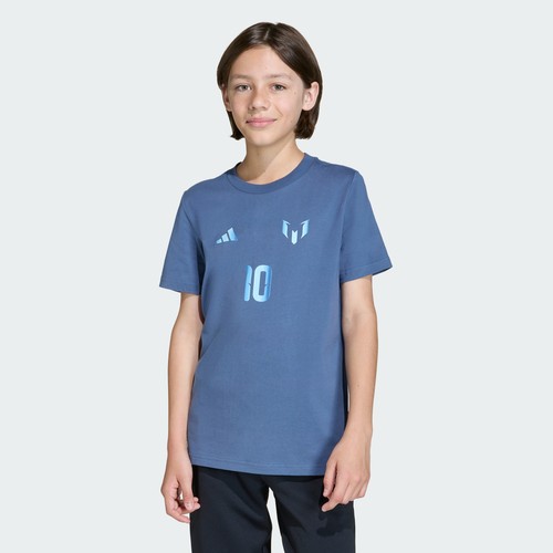 CAMISETA ADIDAS NIÑOS MESSI NOMBRE Y NÚMERO GRÁFICO-