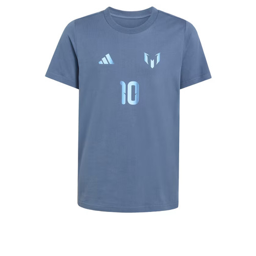 CAMISETA ADIDAS NIÑOS MESSI NOMBRE Y NÚMERO GRÁFICO-