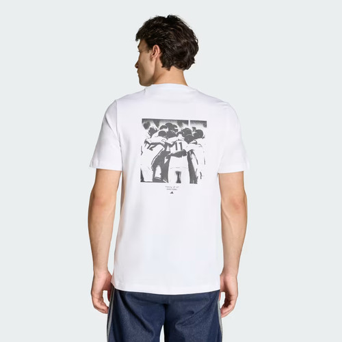CAMISETA ADIDAS HOMBRE FÚTBOL ESLOGAN GRÁFICO-