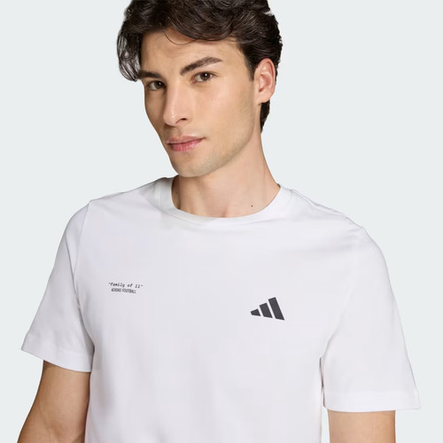 CAMISETA ADIDAS HOMBRE FÚTBOL ESLOGAN GRÁFICO-