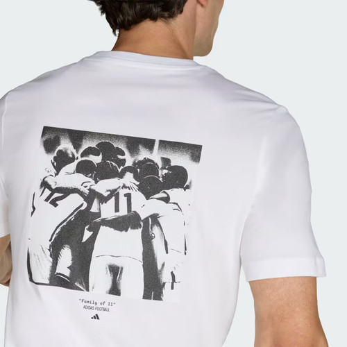 CAMISETA ADIDAS HOMBRE FÚTBOL ESLOGAN GRÁFICO-