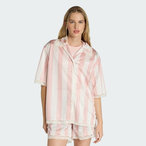 CAMISA JACQUARD DE ENCAJE ADIDAS MUJER-