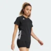 Camiseta deportiva de voleibol de manga corta Adidas para mujer HILO-