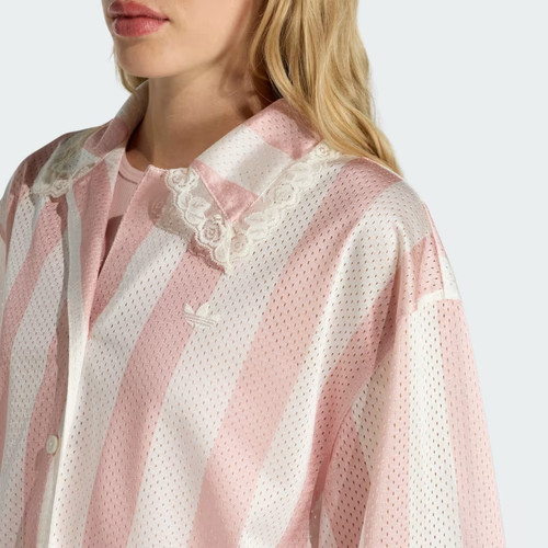 CAMISA JACQUARD DE ENCAJE ADIDAS MUJER-