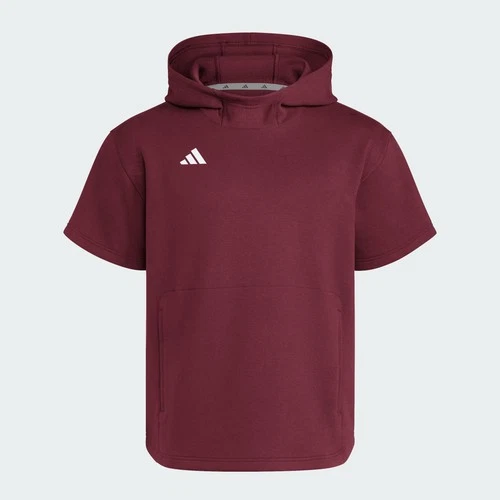 Sudadera con capucha de manga corta Adidas Dugout para hombre (género neutro)-