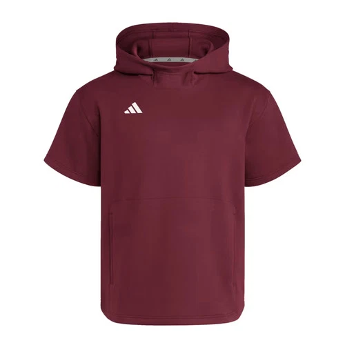 Sudadera con capucha de manga corta Adidas Dugout para hombre (género neutro)-