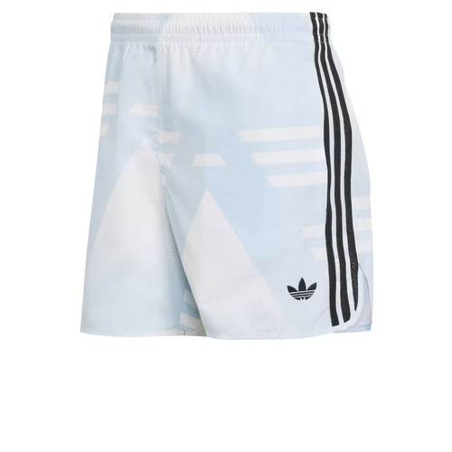 Pantalones cortos Adidas para hombre con estampado integral de plátano magullado-