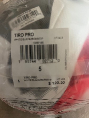 Adidas Official Tiro Pro Match Soccer Ball Size 5 - HT2428 - Black/red
