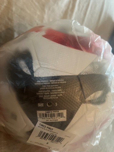 Adidas Official Tiro Pro Match Soccer Ball Size 5 - HT2428 - Black/red
