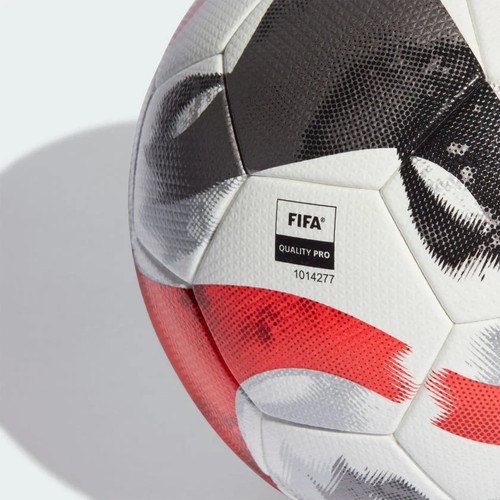 Adidas Official Tiro Pro Match Soccer Ball Size 5 - HT2428 - Black/red