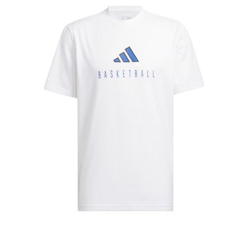 Camiseta gráfica de rendimiento con logotipo de aros de todo el mundo de Adidas para hombre-