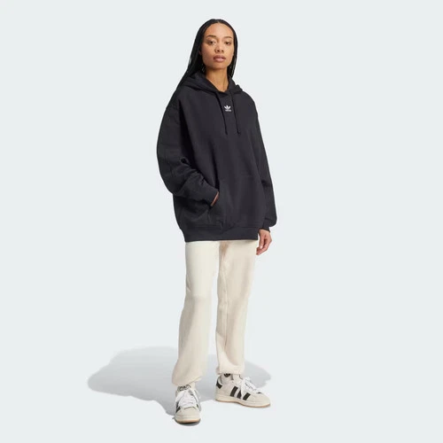 Sudadera con capucha polar oversize  Essentials para mujer-